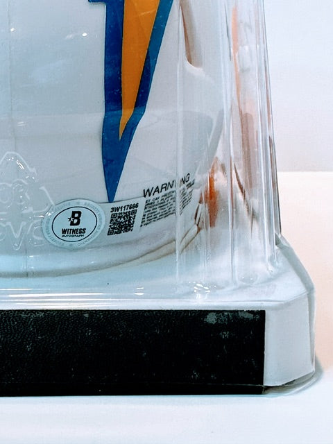 Mini-Helmet: San Diego Chargers - Omarion Hampton